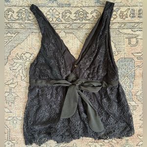 Free People Lace Tank Top